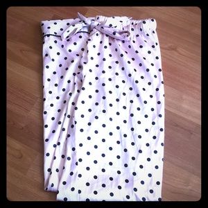 Victoria’s Secret Pink polka dot pajama pants